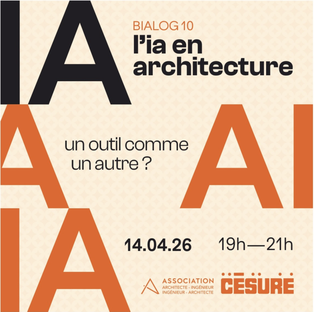 BIALOG 10 : L’IA en architecture, un outil comme un autre ?