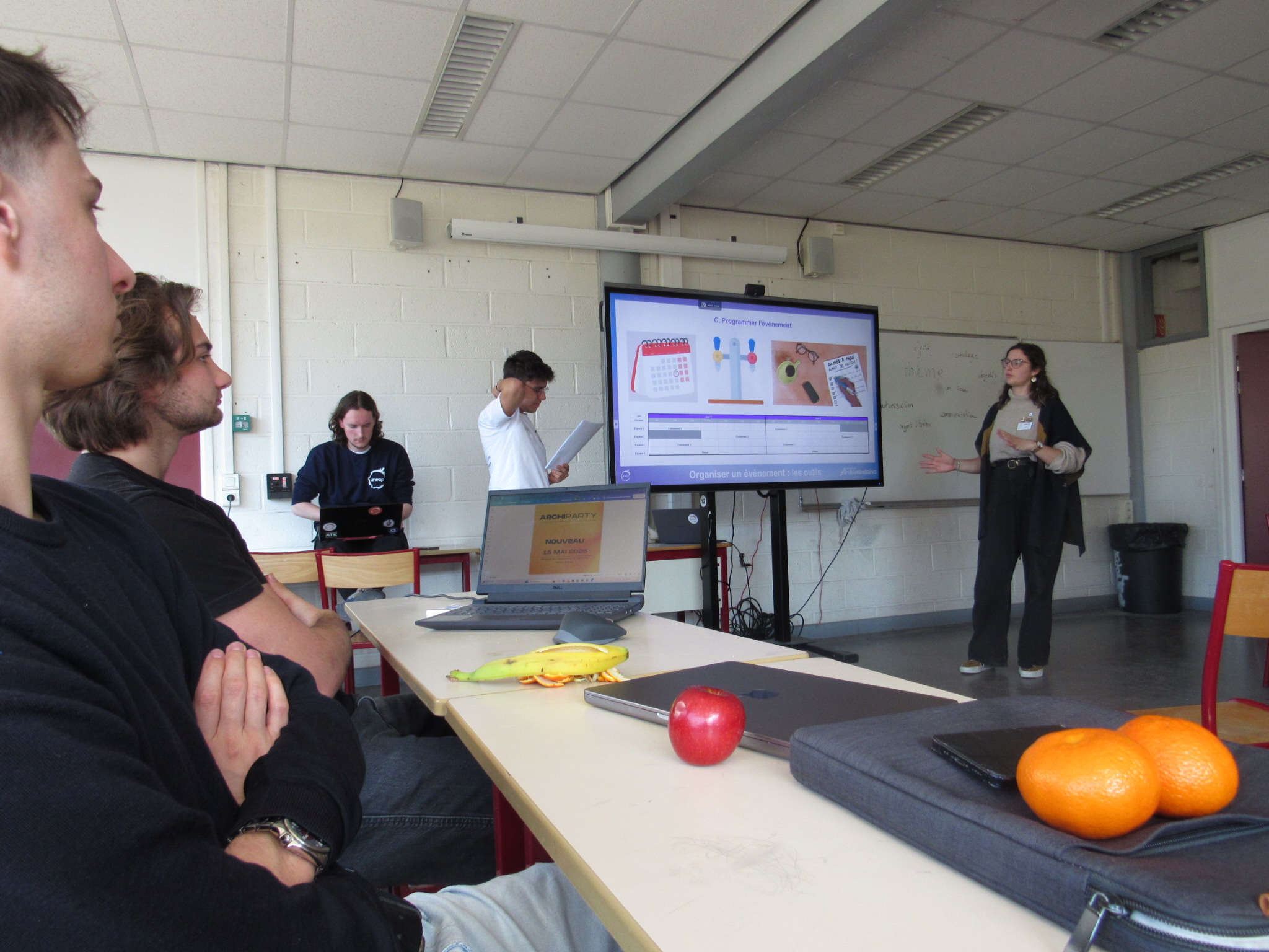 Formation organisation d'événements